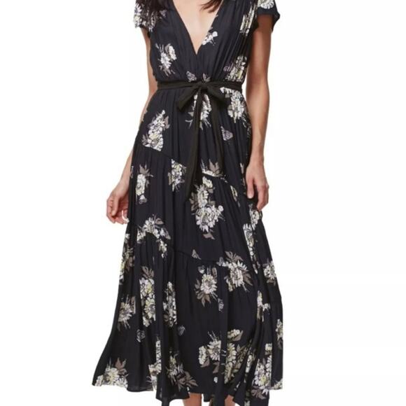 Free People All I Got Floral Midi Dress - Picture 1 of 6